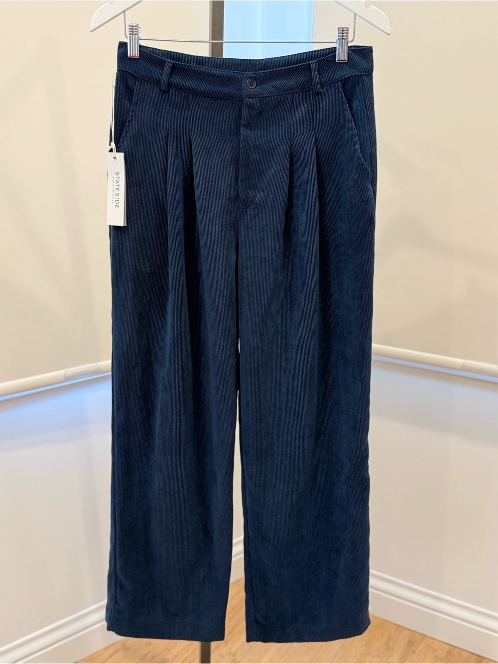 Stateside Schoolboy Cord Pant - Navy